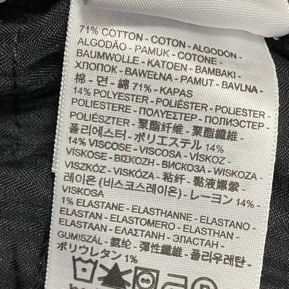 Levi's Black Cotton Blend Denim Jeans Women's Size 33 x 32 Irregular - Picture 8 of 10